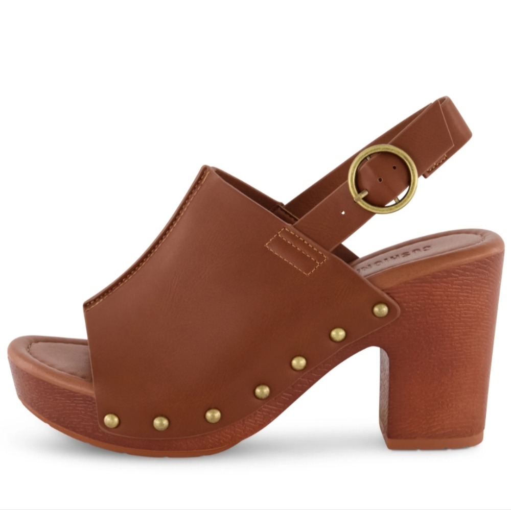 Cushionaire Sisi Studded Slingback Clog